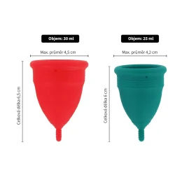 IntimFitness menstruační kalíšky sada 25ml/30ml