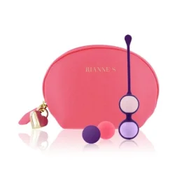 Rianne S Set venušiny kuličky a taštička Coral Rose