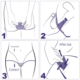 EXS Non-Latex Internal Dámský kondom 4 ks