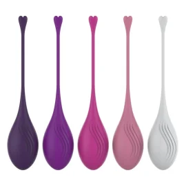 Set of 5 Kegel Balls sada na posilování pánevního dna