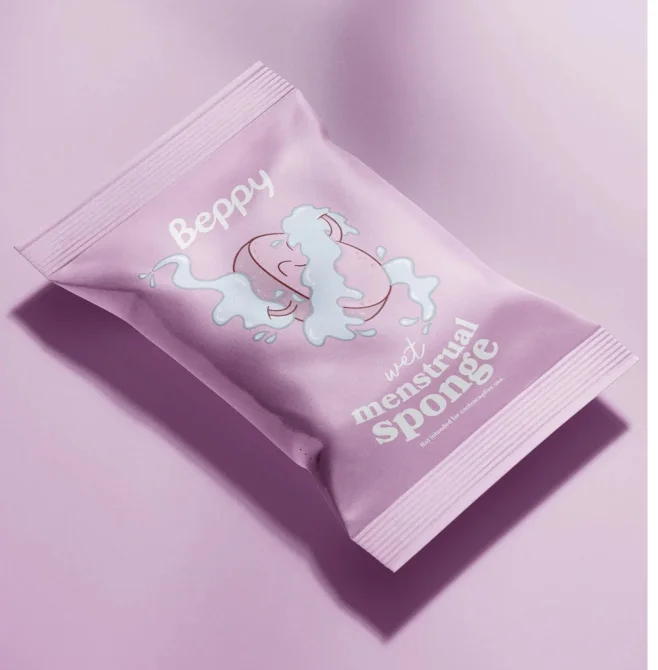 Beppy Wet anatomický pěnový tampon - 1 ks