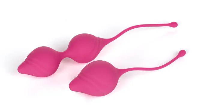 Intimfitness Venušiny kuličky set 2v1 růžový