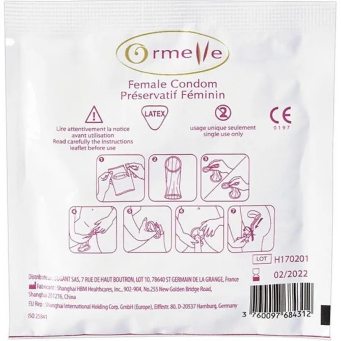 Ormelle Female dámské kondomy 5 ks