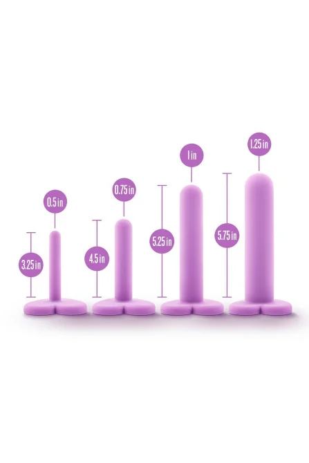 Wellness Set dilatátorů pro trénování svalů při vaginismu 4 ks