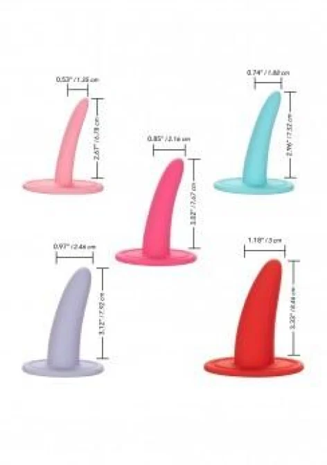 She-Ology set dilatátorů pro trénování svalů při vaginismu 5 ks