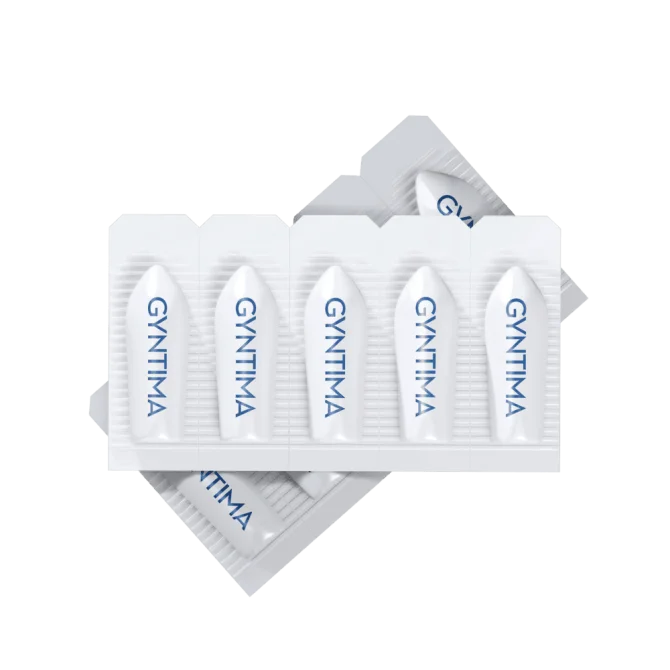 Gyntima vaginální čípky Hyaluronic 10 ks