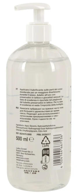 Just Glide Toy lubrikační gel 500 ml
