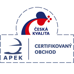 Logo certifikátu APEK Logo certifikátu APEK